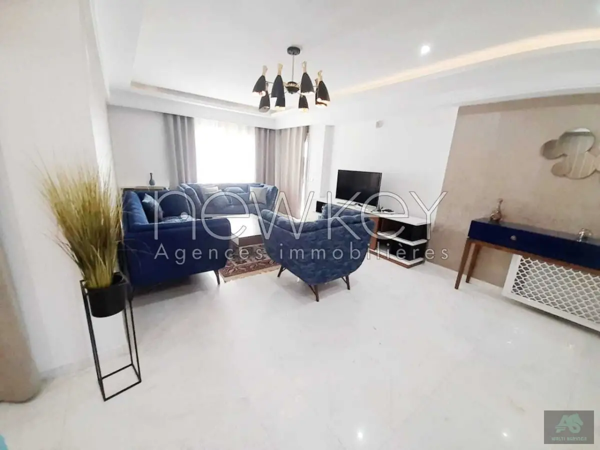 Appartement S3 bien Meublé à Ain Zaghouan Nord
