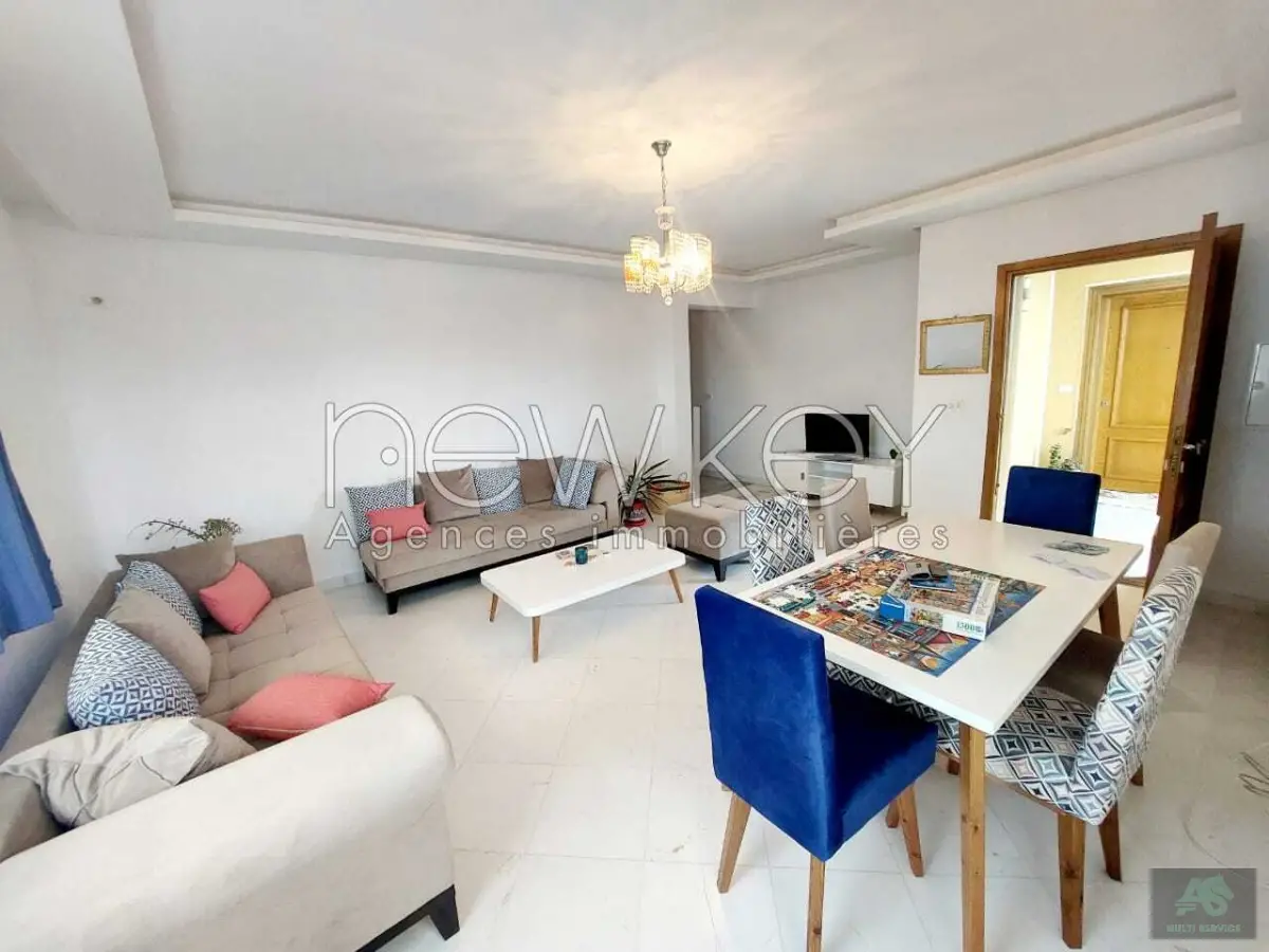 Appartement s2 meublé à Marsa plage