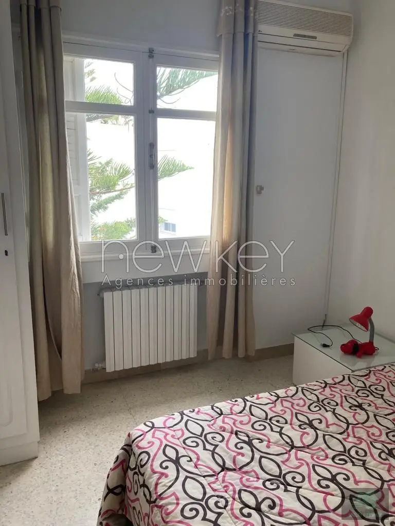 Appartement s+2 meublé à la Marsa