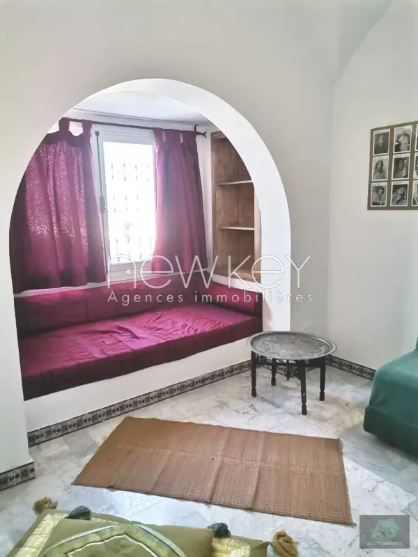 Duplex s+3 meublé à Gammarth