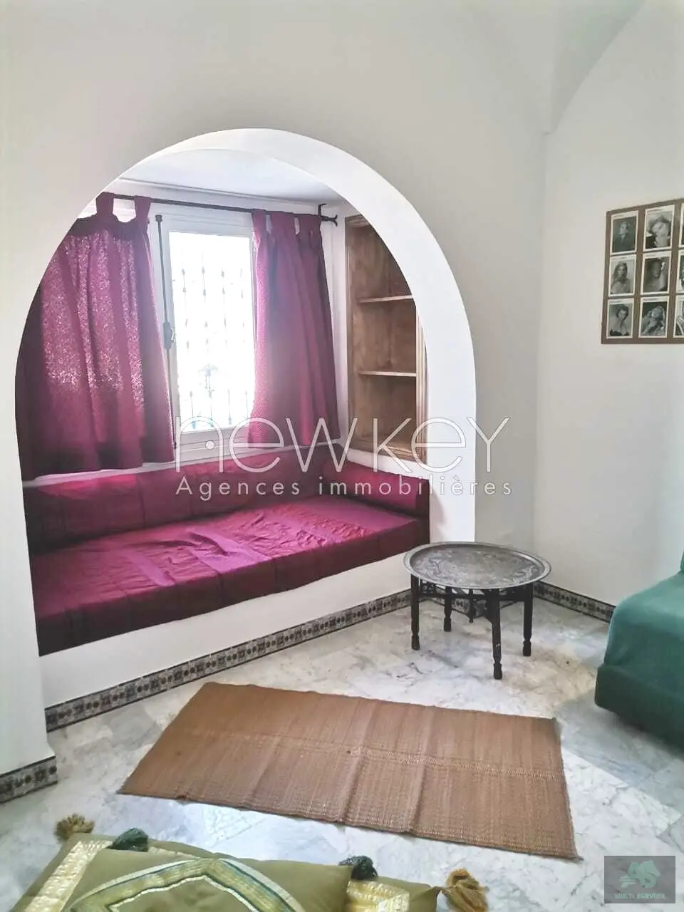 Duplex s+3 meublé à Gammarth