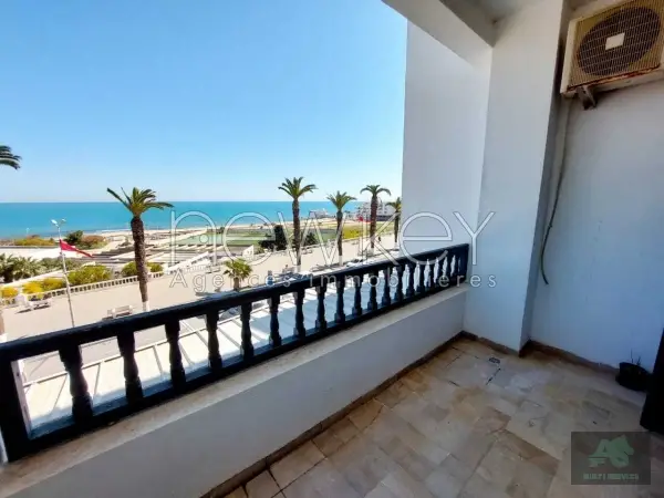 Appartement s3 vue mer à la Marsa