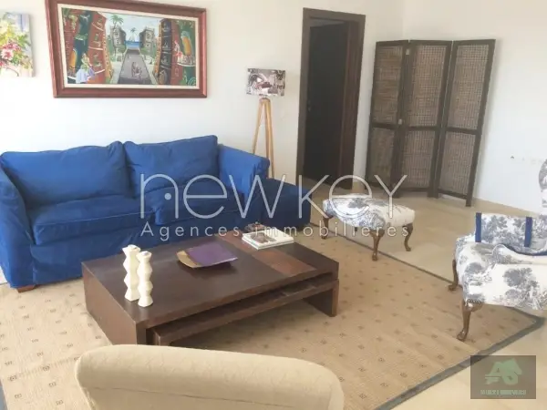 Appartement S2 Meublé avec terrasse à Ain Zaghouan Nord