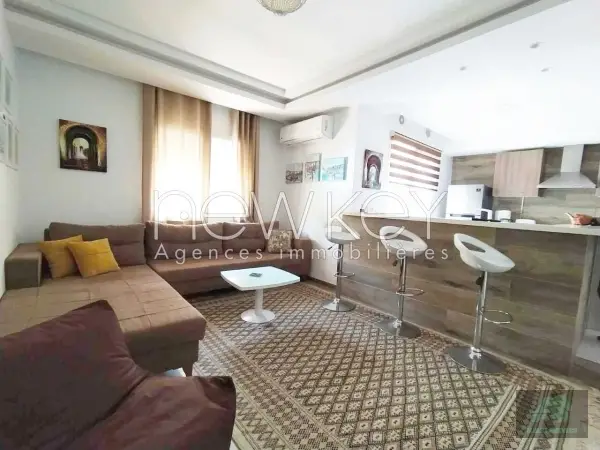 Bel Appartement S+1 Meublé à vendre à L'Aouina