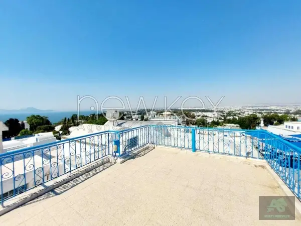 Duplex S2 Meublé avec terrasse vue mer