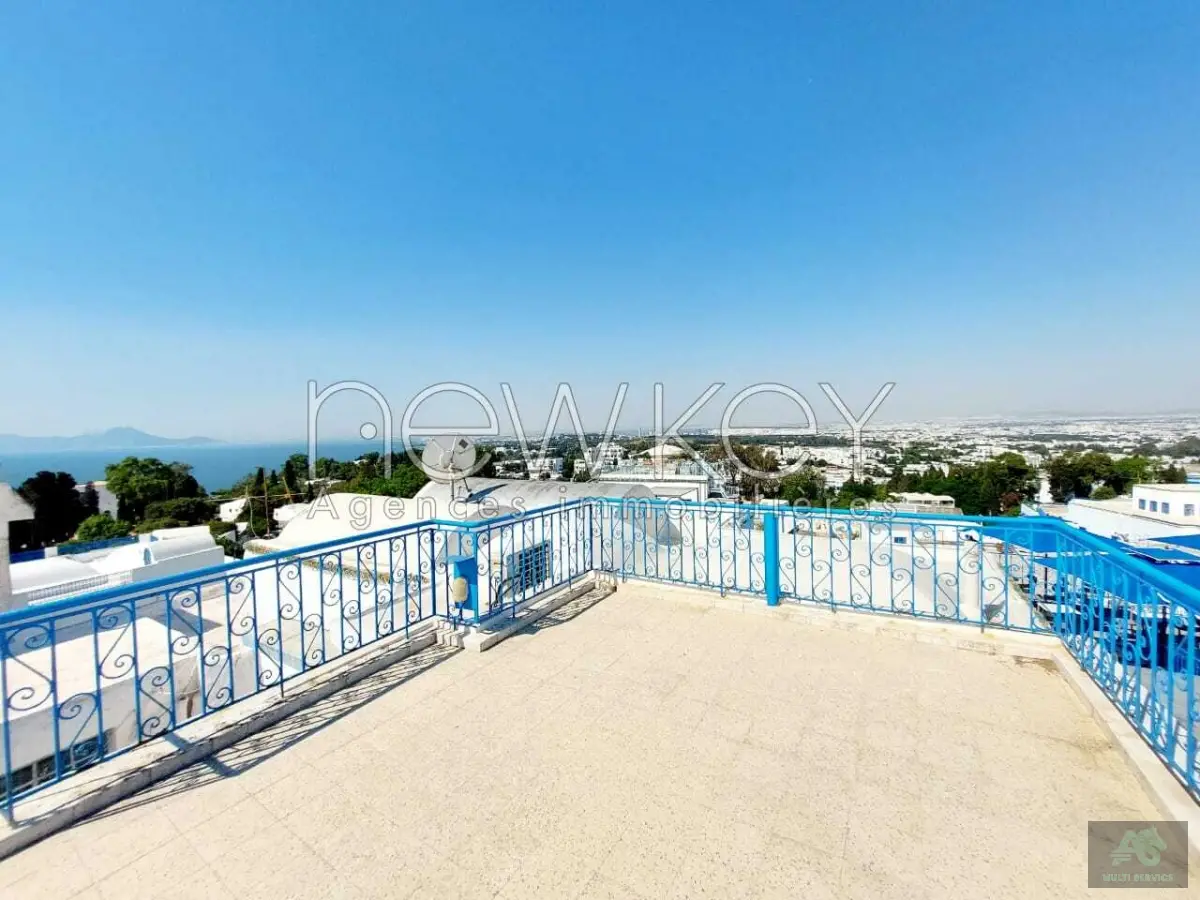 Duplex S2 Meublé avec terrasse vue mer