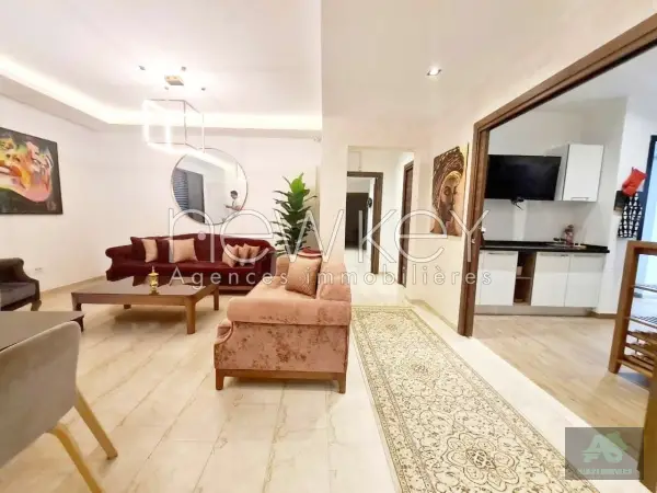 Appartement S4 avec jardin à La Nouvelle Soukra