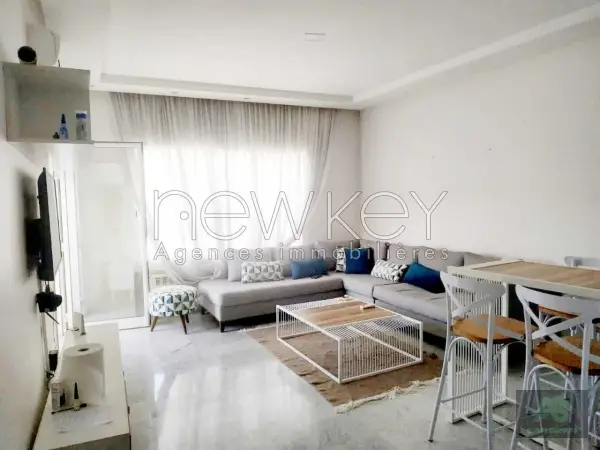 Un Appartement S+1 bien Meublé à Ain Zaghouan Nord