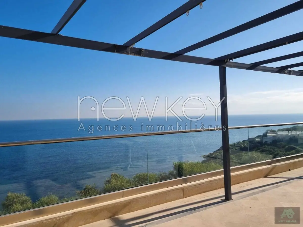 Magnifique appartement s+2 vue sur Mer