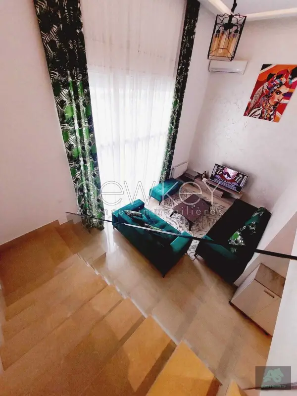 Duplex S3 Meublé à La Marsa