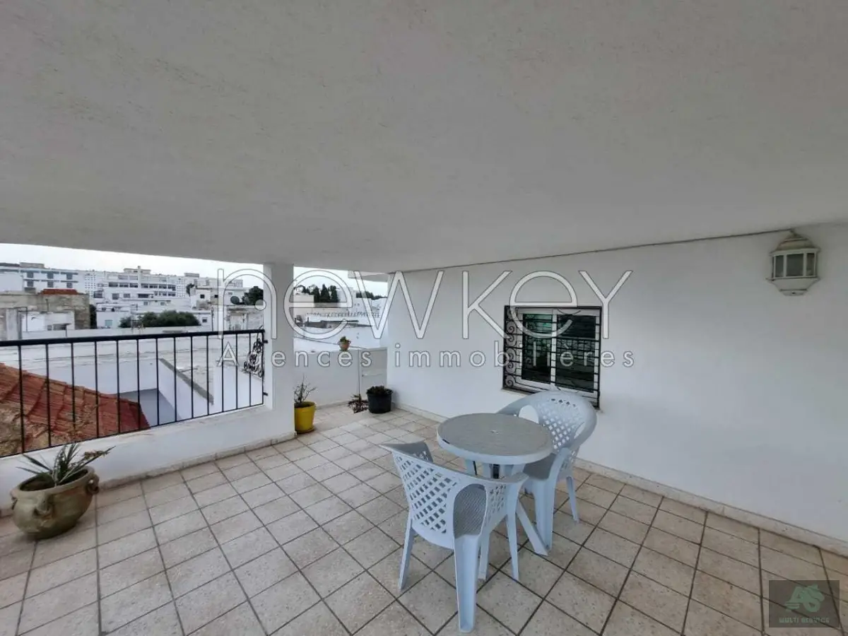 Appartement s+3 meublé au coeur de la Marsa