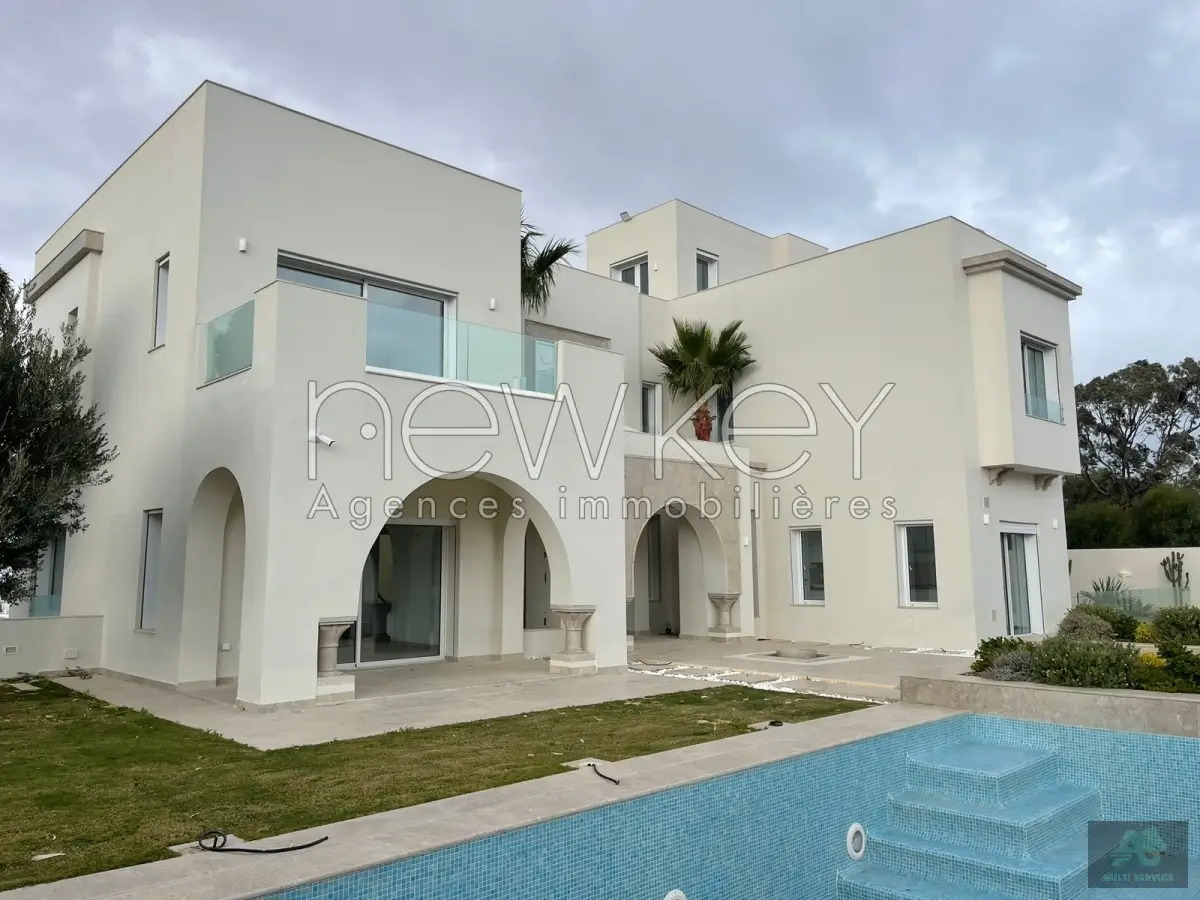 Magnifique villa neuve à Gammarth