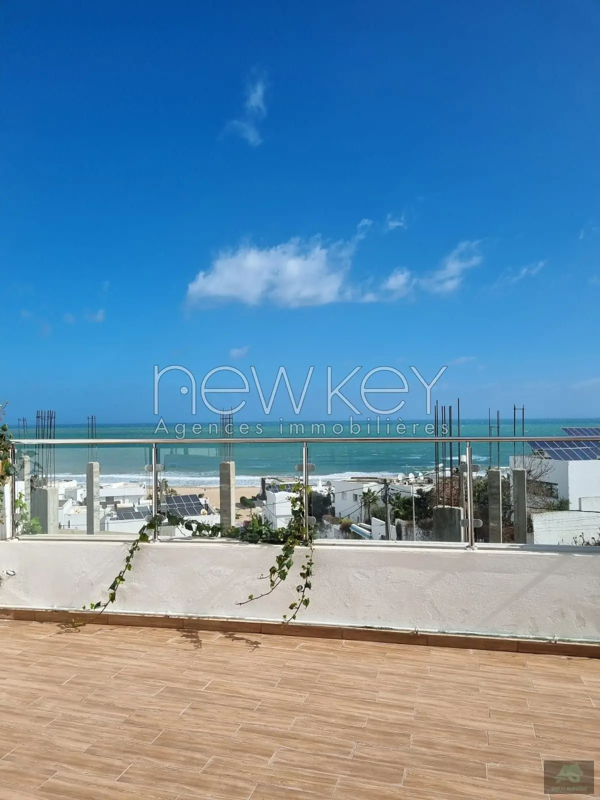 Appartement s+2 à la Marsa vue sur mer