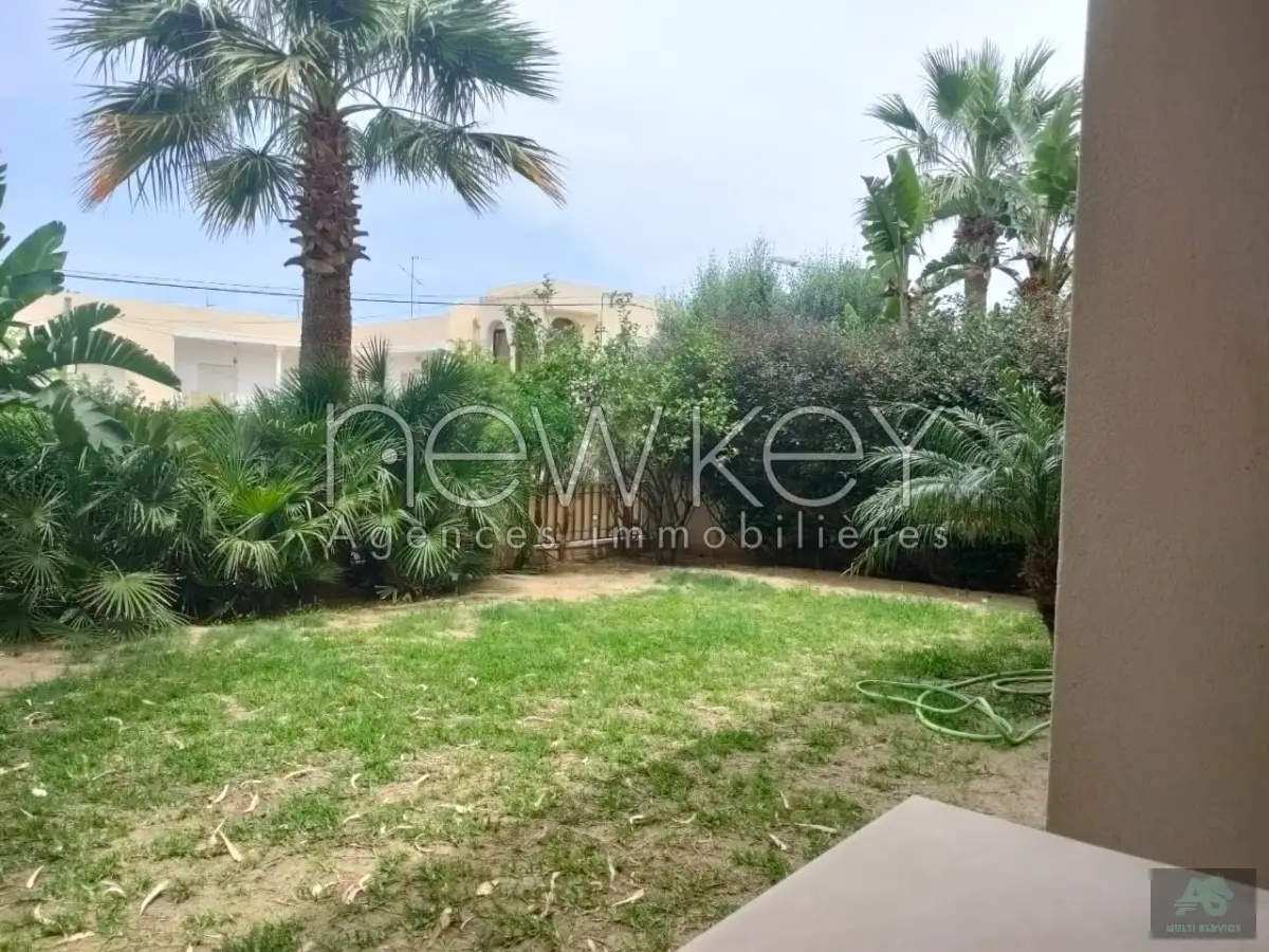 Un joli appartement s+3 avec jardin