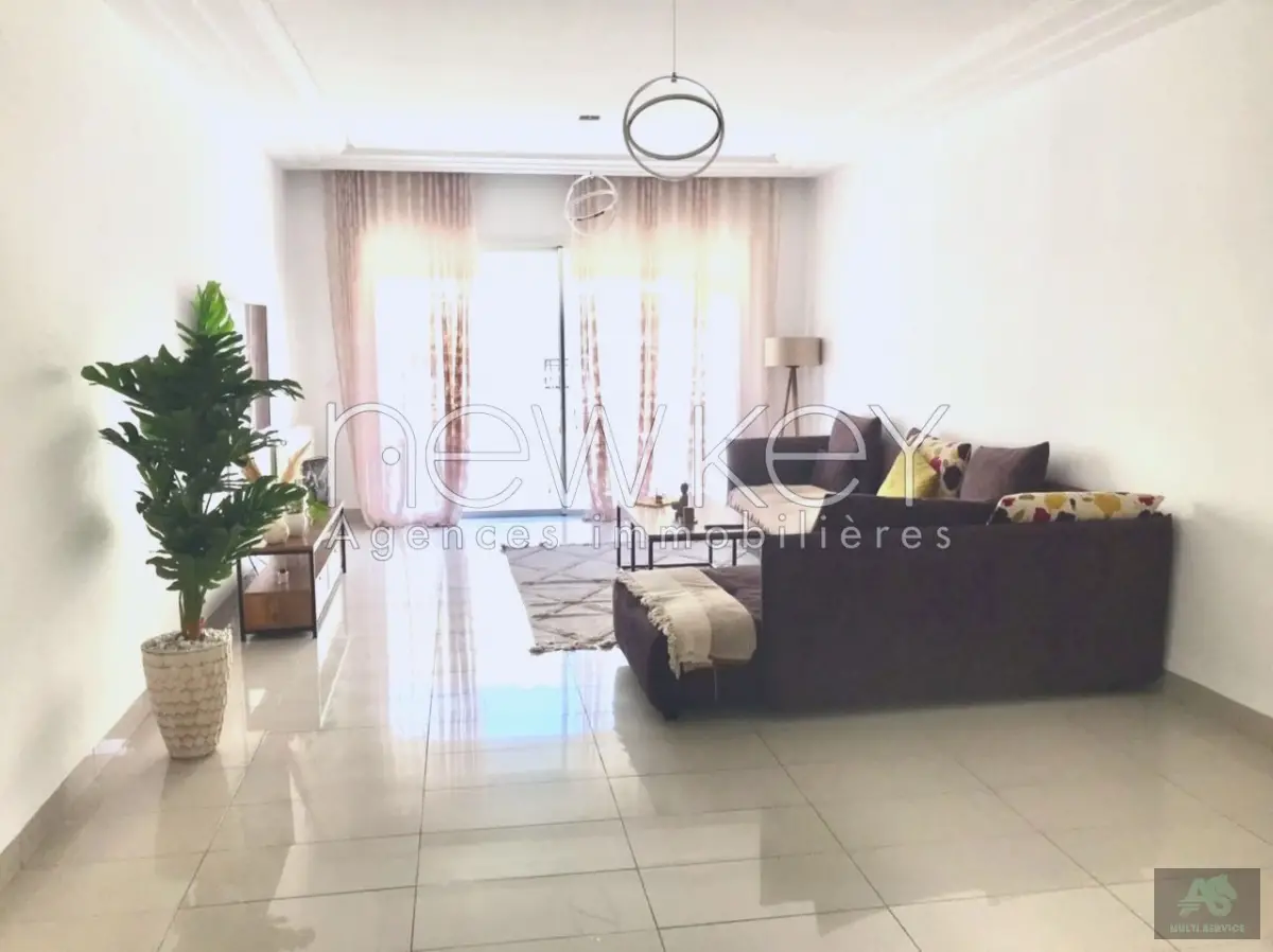 Appartement S2 Richement Meublé À Louer Aux Jardins De Carthage