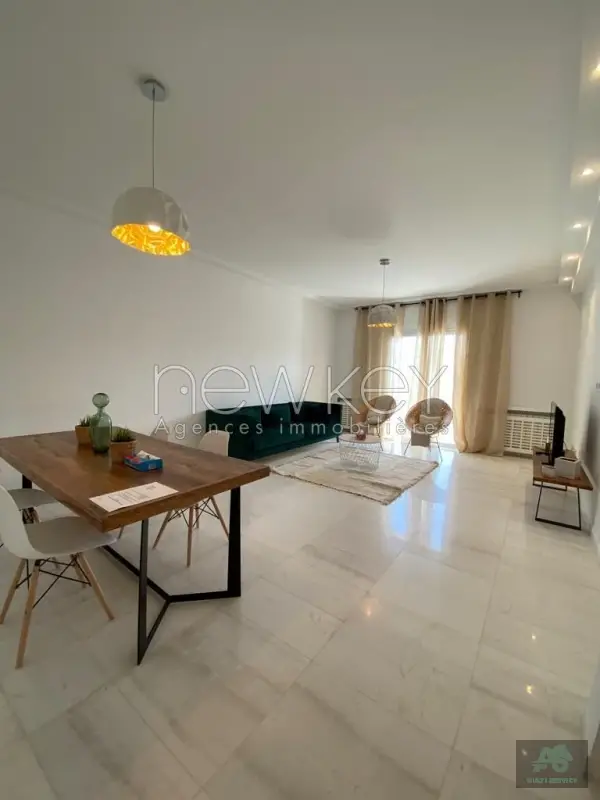 Un appartement s+3 meublé à Gammarth