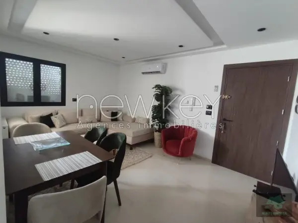Un Appartement S+1 bien meublé à La Soukra