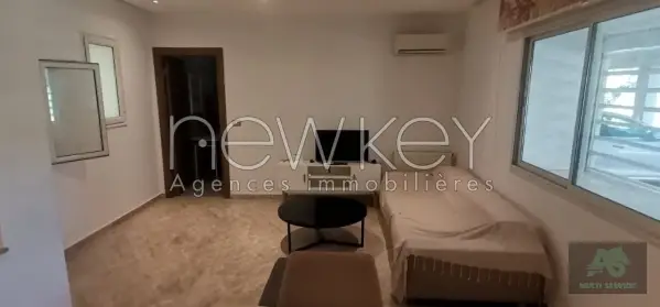 Un Appartement S+1 Meublé à louer à La Soukra