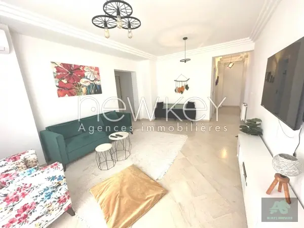 Appartement S2 vide à louer aux Jardins de Carthage