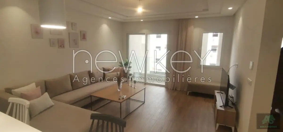 Un Appartement S+1 Meublé à louer à Ain Zaghouan Nord