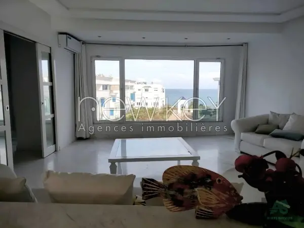 Un magnifique duplex S3 à Gammarth vue mer