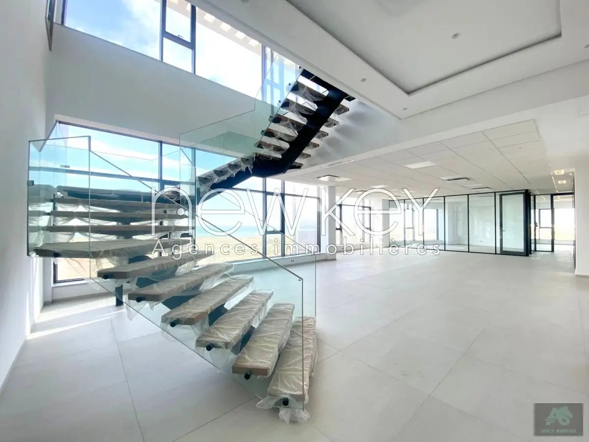 Etage de bureaux vue lac à louer