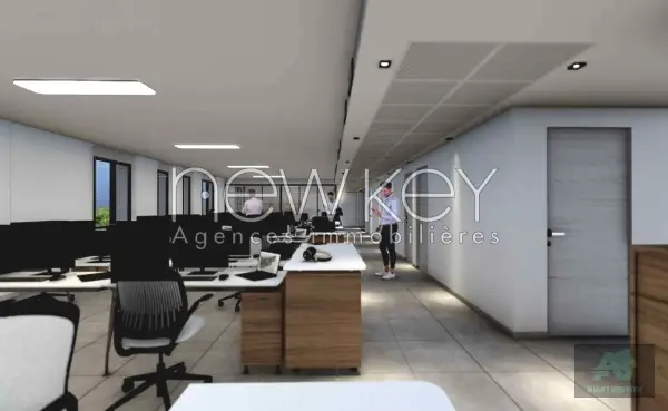 Open-space neuf de 297m² à louer