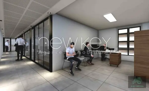 Open-space neuf de 203m² à louer