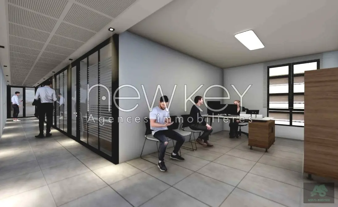 Open-space neuf de 203m² à louer