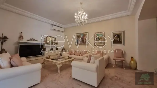 Villa s+3 meublée à Gammarth