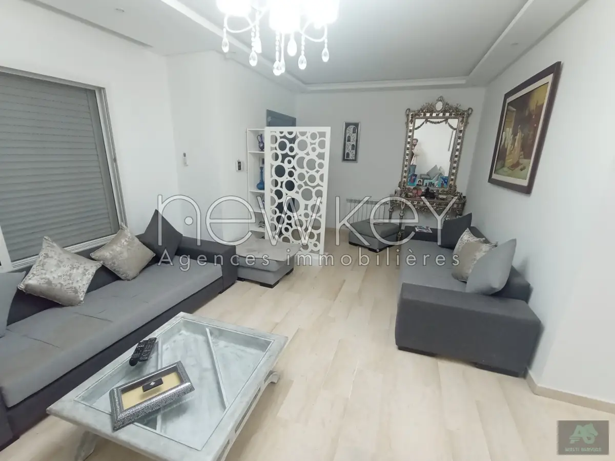 Un Appartement S+3 avec jardin à Ain Zaghouan Nord