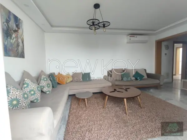 Un Appartement S+2 à louer à La Soukra