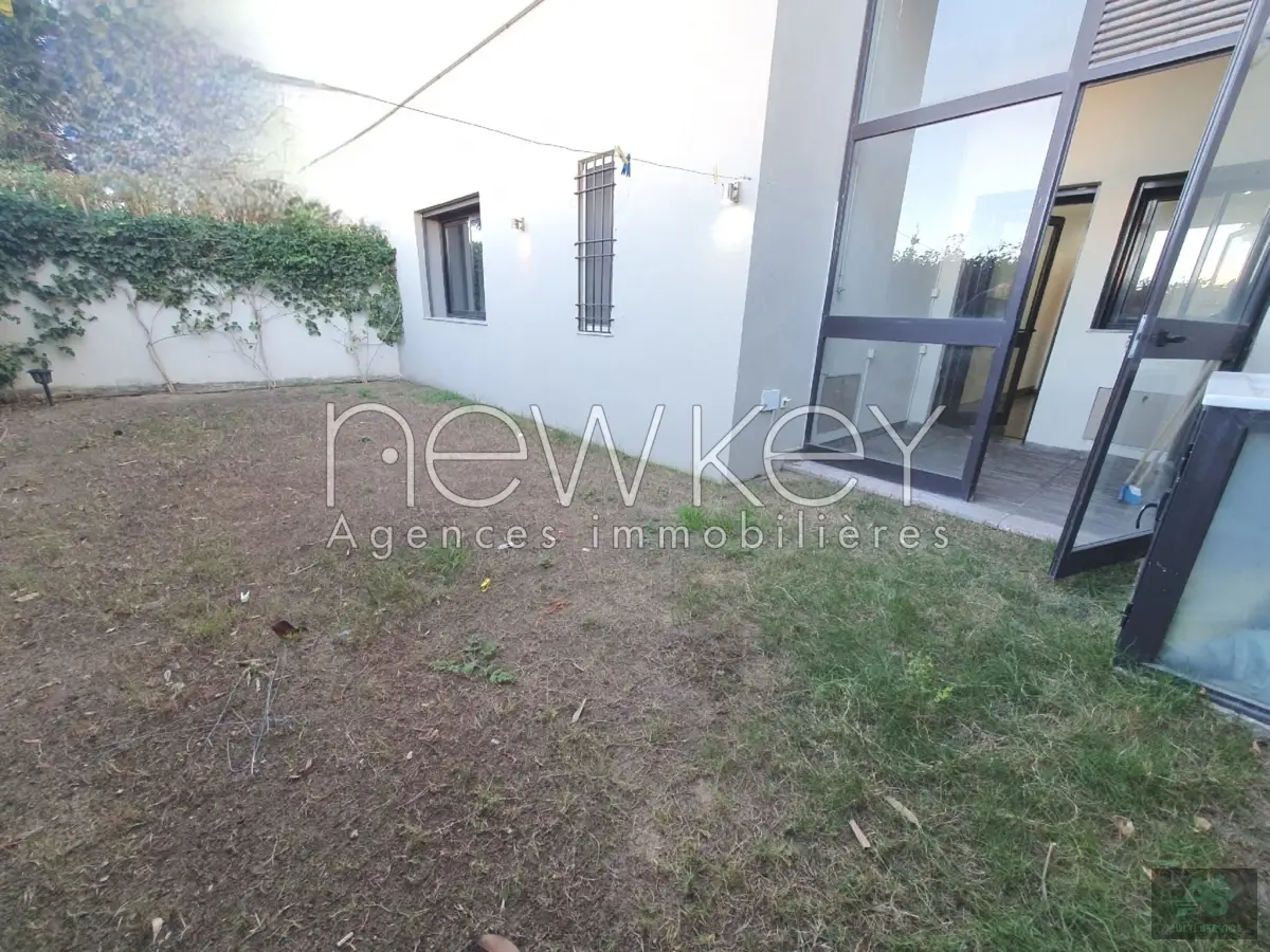 Appartement s+2 avec jardin