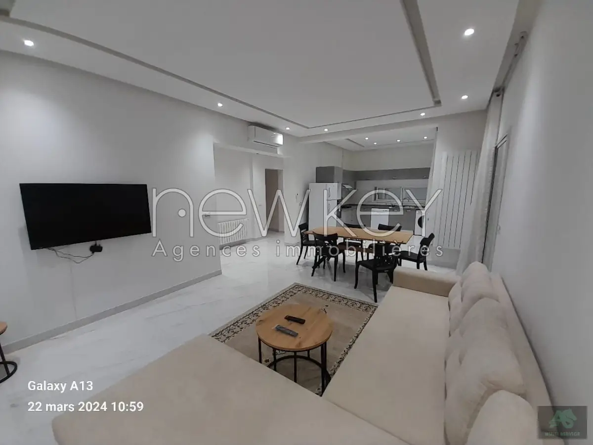 Appartement S+2 meublé à louer à la Marsa