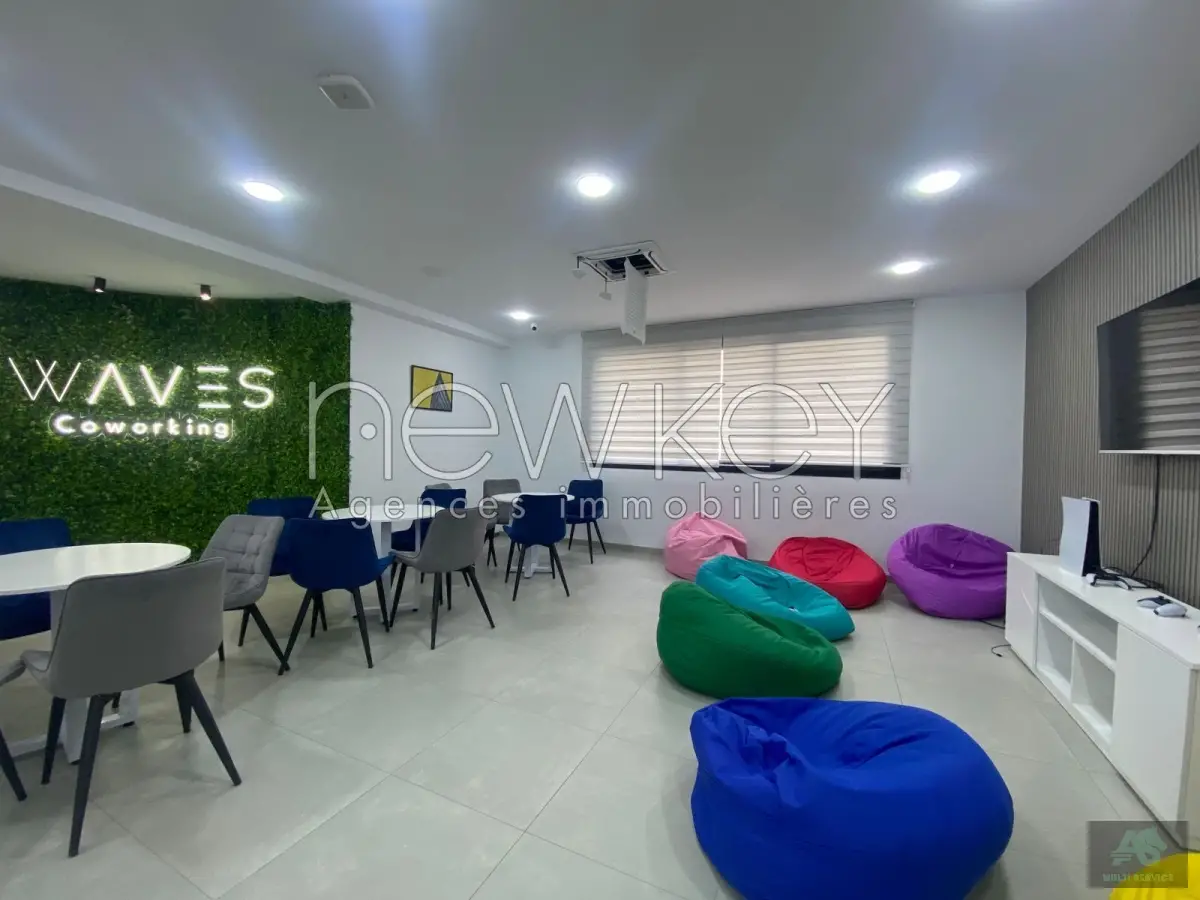 Bureau de coworking à louer à la zone d'activité Khair-Eddine