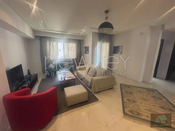 Appartement S2 meublé à louer aux jardins de Carthage
