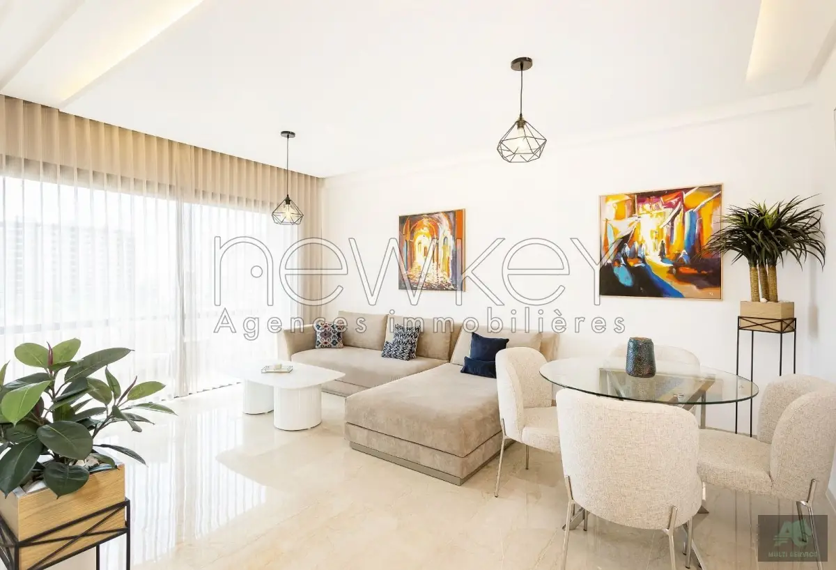 Appartement S2 meublé à louer aux Jardins de Carthage