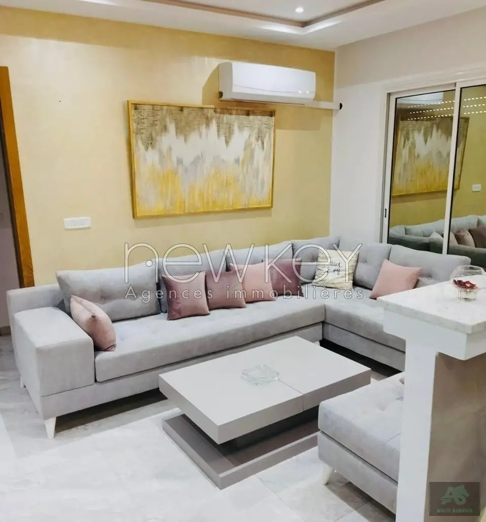 Un Appartement S+1 Meublé à vendre à L'Aouina