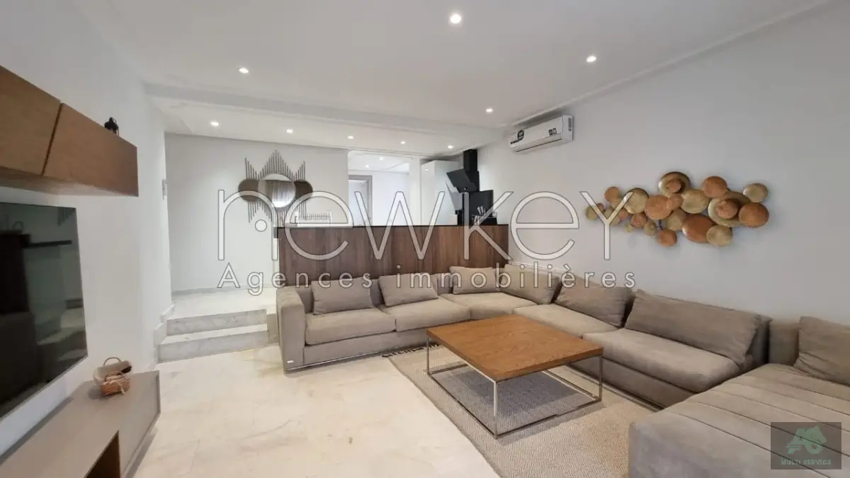 Appartement s+2 meublé au cœur de la Marsa