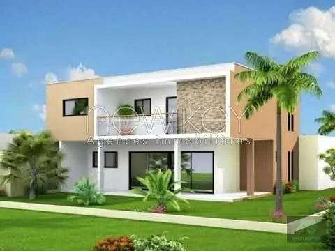 Une Villa S+4 en cours de finition à Louer à La Soukra