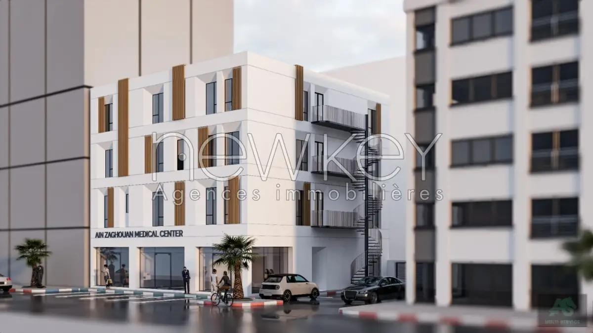 Des Bureaux à vendre sur une artère principale à Ain Zaghouan