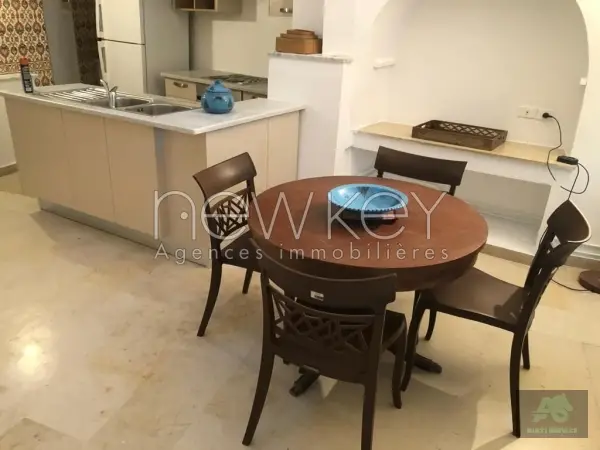Bel appartement S+2 meublé à SidiBousaid