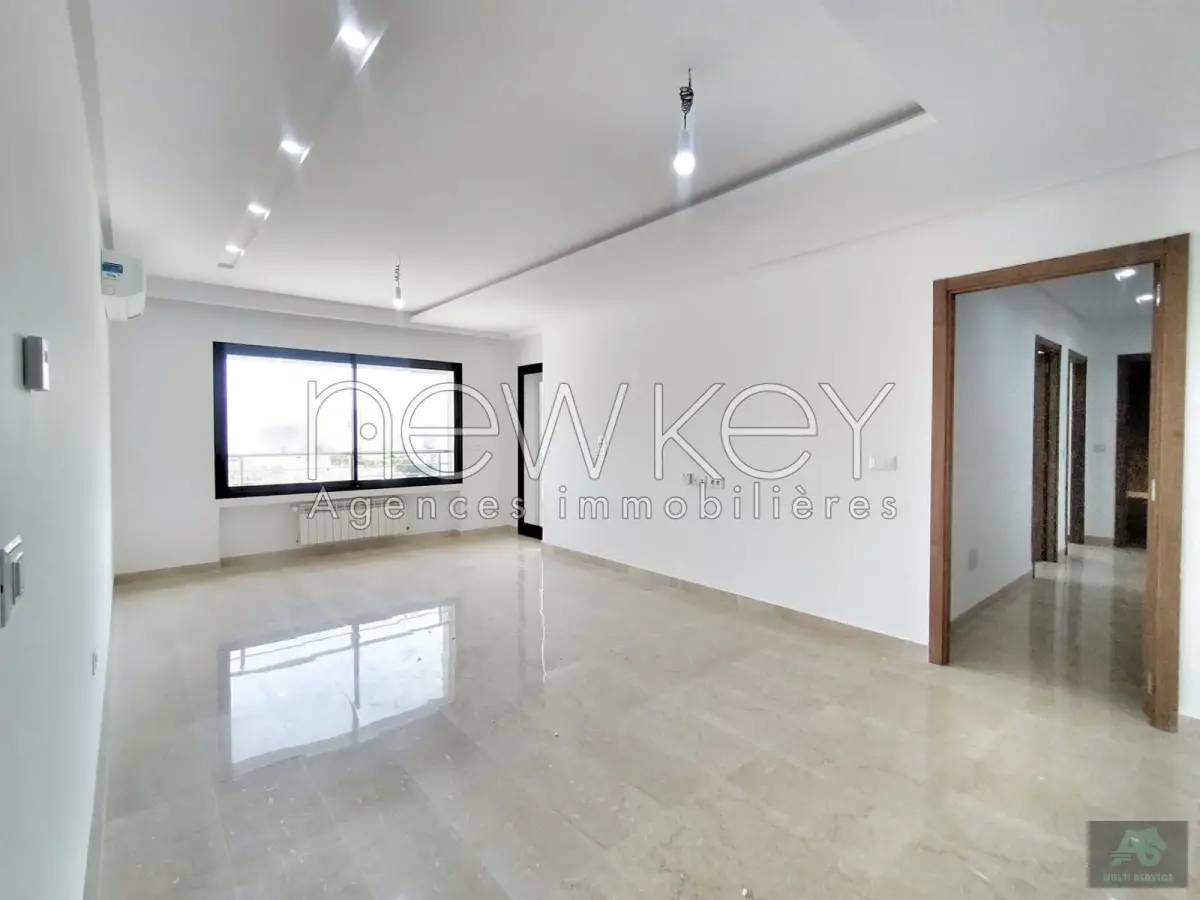 Appartement S2 Neuf avec terrasse à louer aux Jardins de Carthage