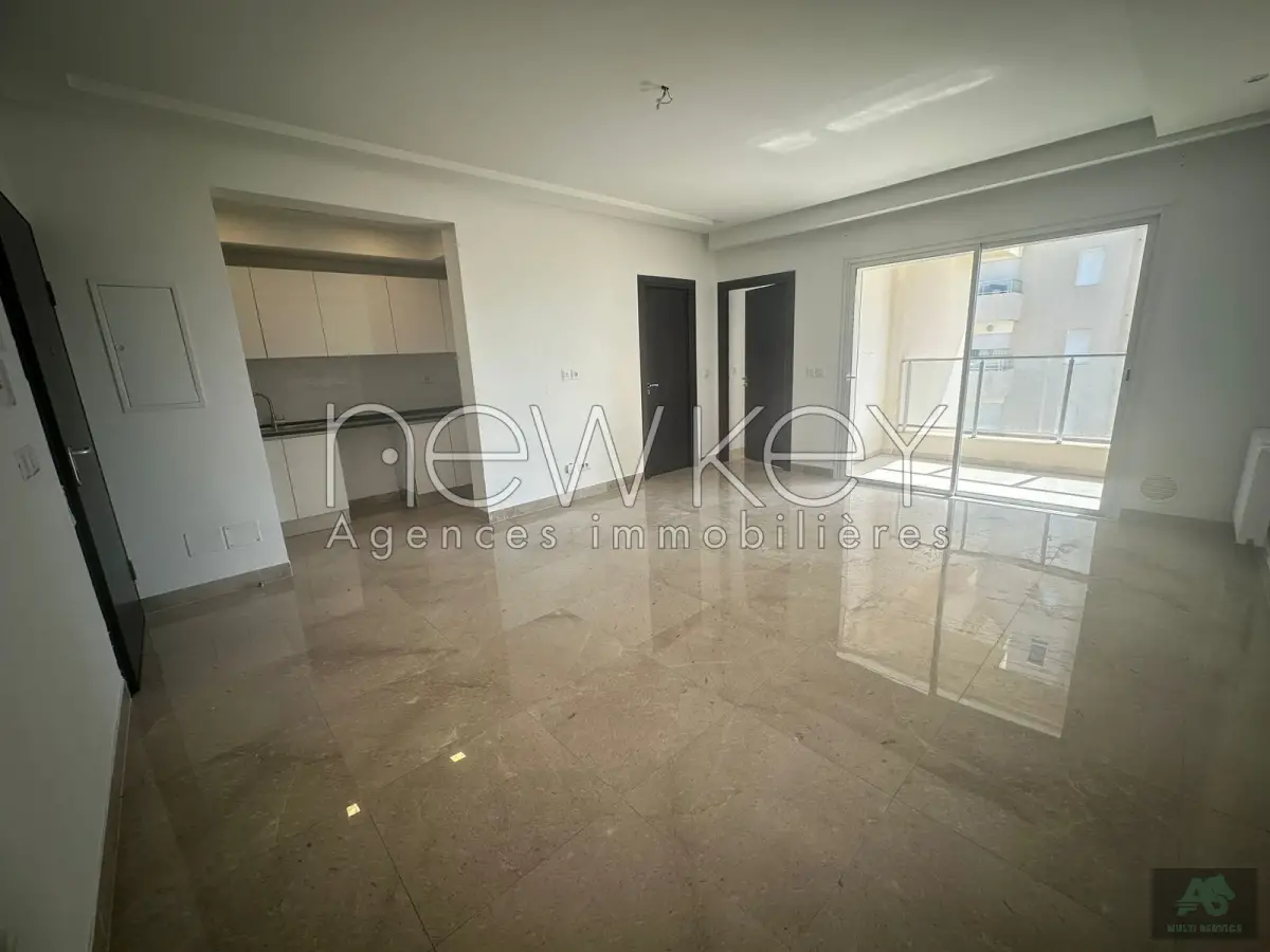 Appartement S1 avec vue dégagée à louer aux jardins de Carthage