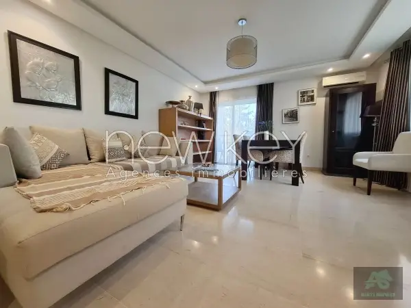 Un Appartement S+2 Meublé à La Soukra