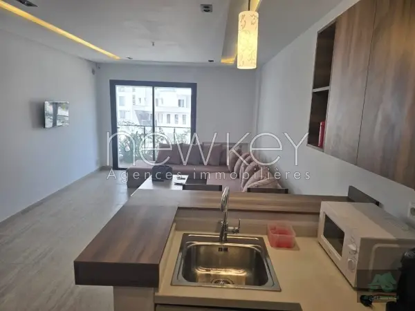 Un Superbe Appartement meublé Neuf s+1 à louer à Ain Zaghouan Nord