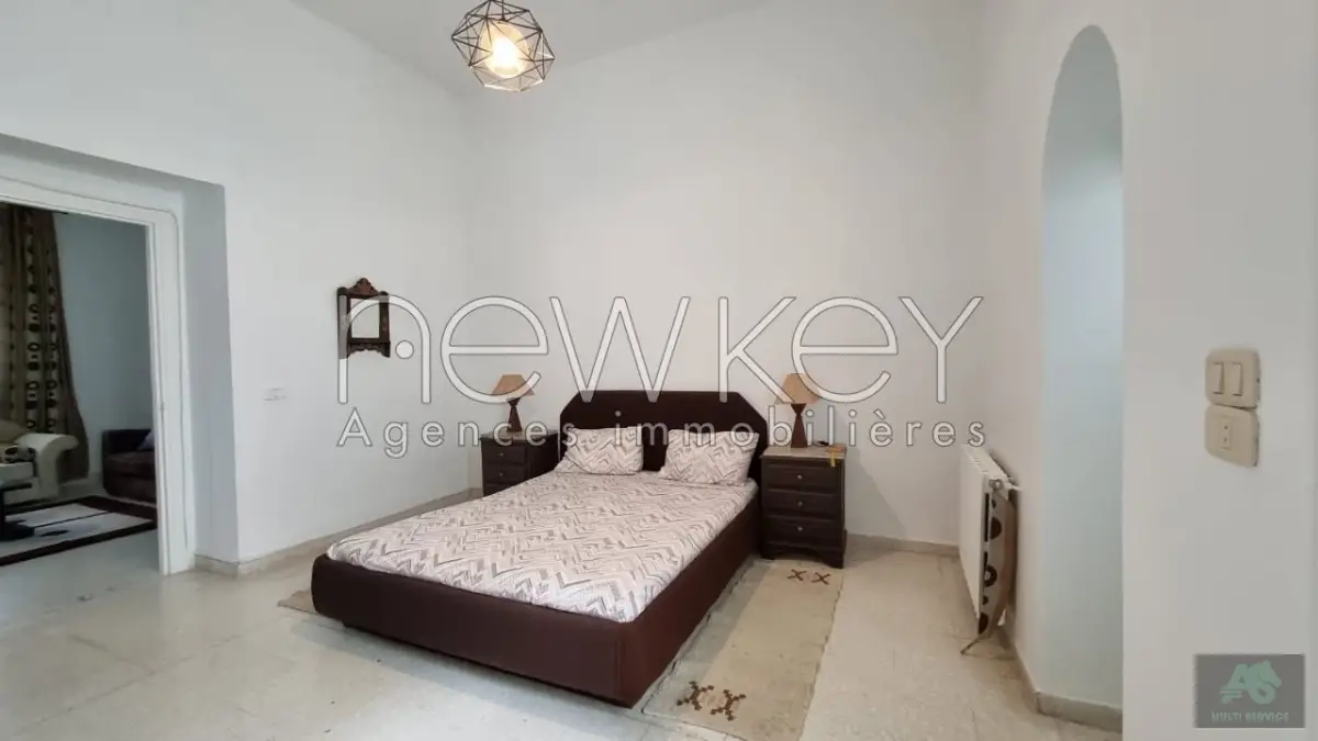 bel appartement s1 meublé à la Marsa