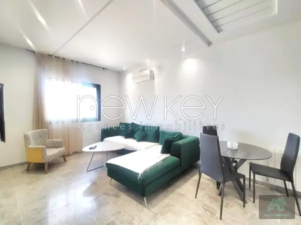 Appartement S1 meublé à louer aux Jardins de Carthage