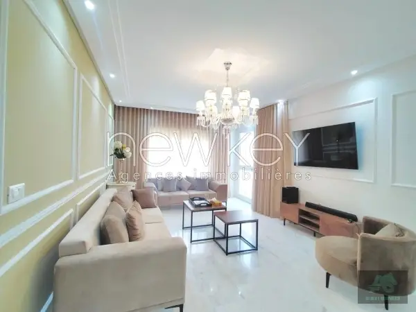 Appartement S2 meublé à louer aux Jardins de Carthage