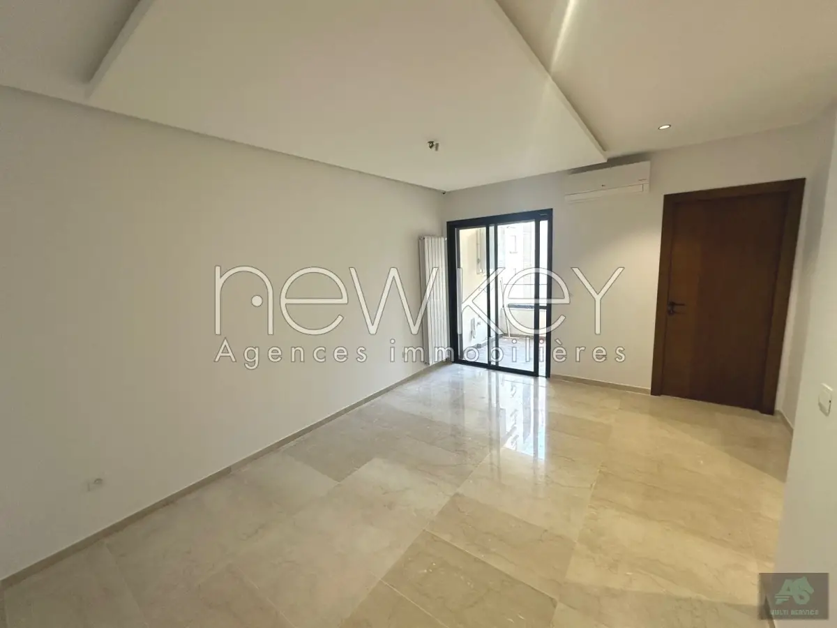 Appartement S2 Neuf à louer aux Jardins de Carthage